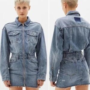 Ksubi Blue Denim Dress